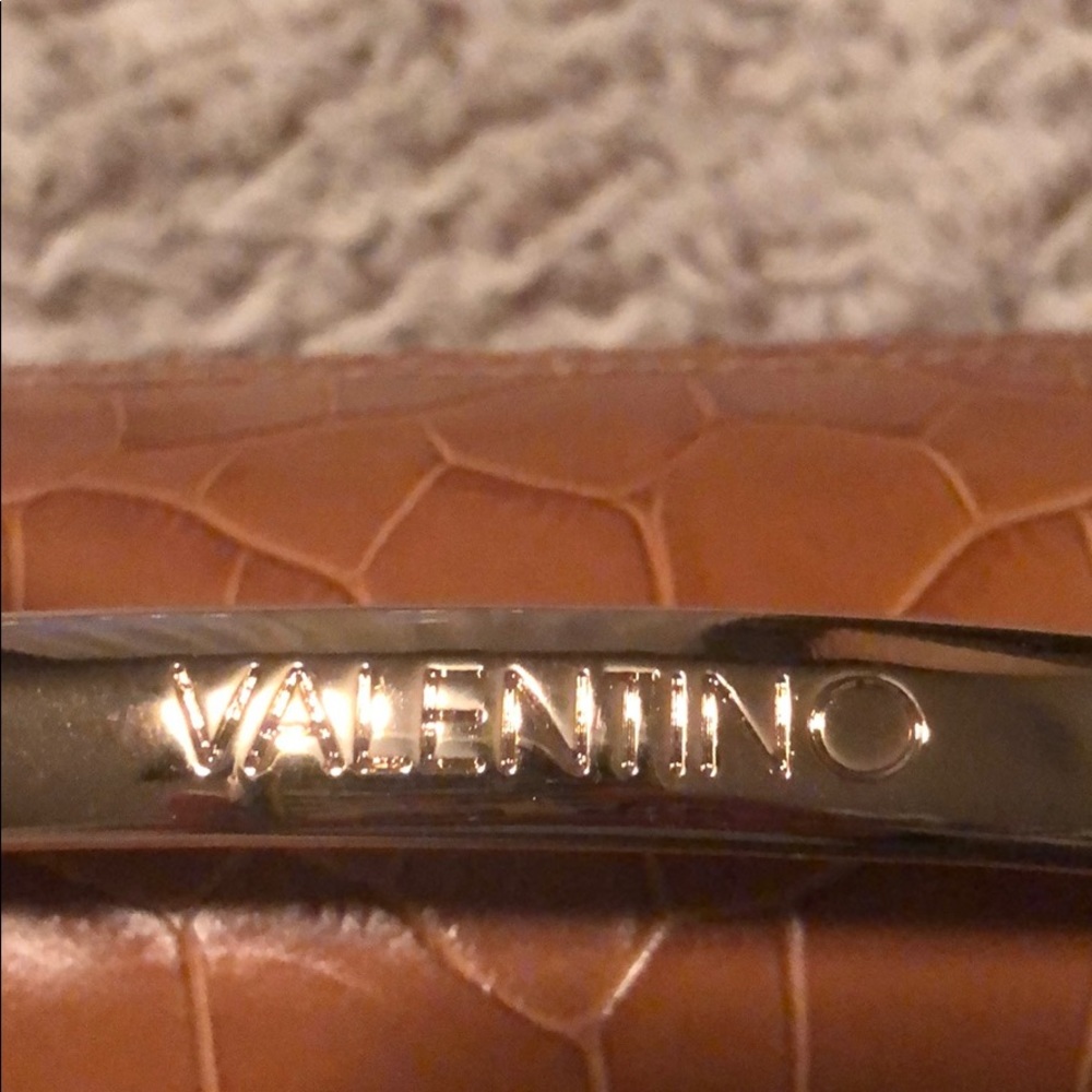 Like new Valentino crocodile pattern shoulder bag